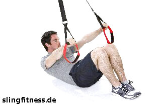 Sling Trainer Übungen für Sixpack, gerade Bauchmuskulatur